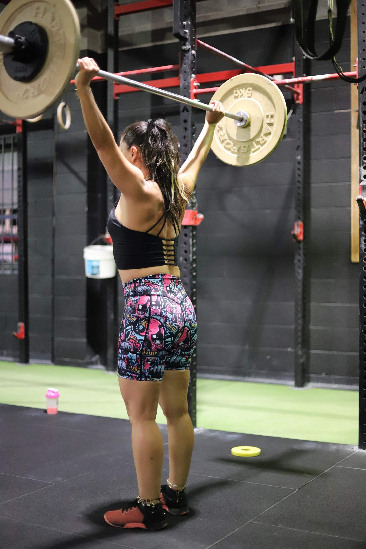 BXFT SKULL MYSTIQUE BIKE SHORTS