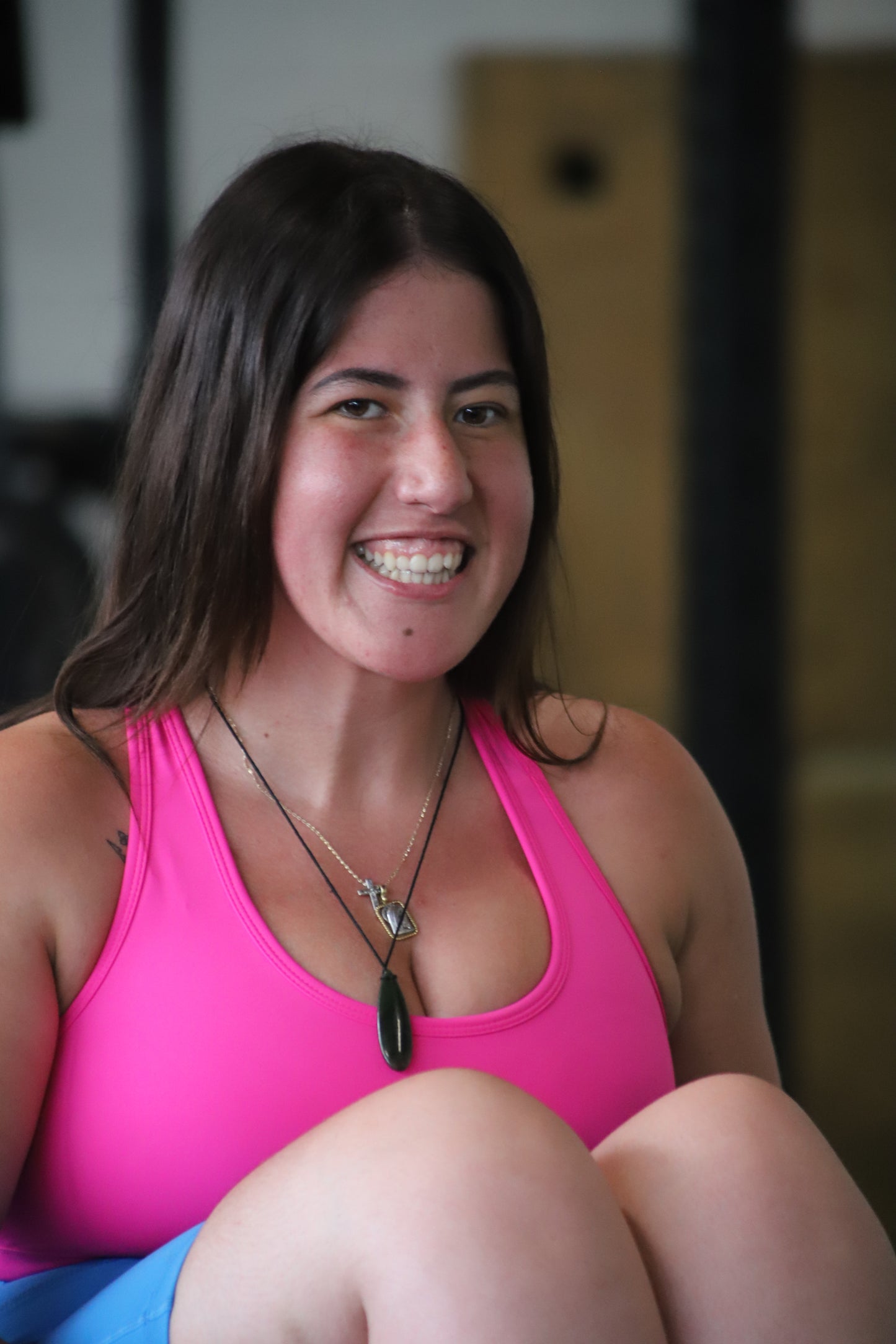 BOXFIT HOT PINK MYSTIQUE CROP